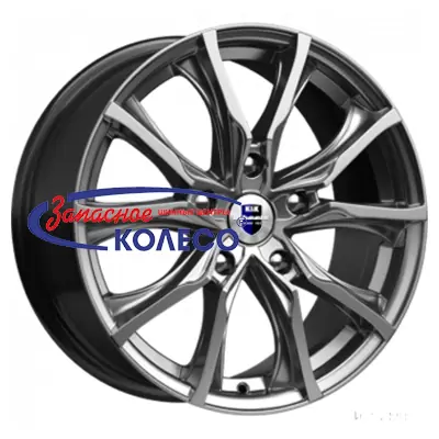 17'' 5x108 ET50 D63.35 7,5J K&K Твист (КС697) Дарк платинум