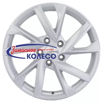 17'' 5x114,3 ET45 D67,1 7,0J Khomen Wheels KHW1714 (CX-5/i40/X-Trail) F-Silver