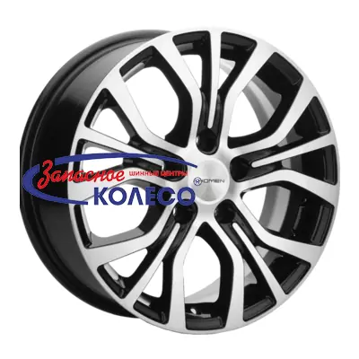 16'' 5x120 ET51 D65,1 6,5J Khomen Wheels KHW1608 (Multivan) Black-FP