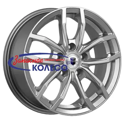 15'' 5x114,3 ET42 D67,1 6,5J K&K Фрост (КС1048) Дарк платинум