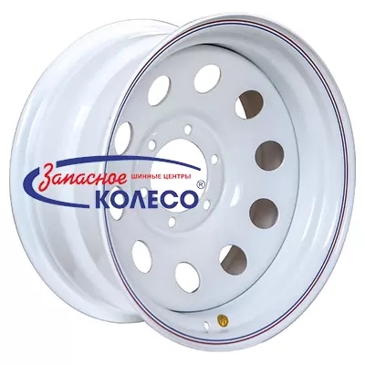 16'' 6x139,7 ET30 D110 7,0J Off-Road Wheels Тойота Ниссан белый