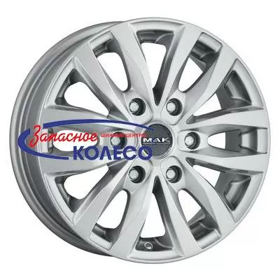 17'' 5x118 ET68 D71,1 7,0J MAK Load 5 Silver