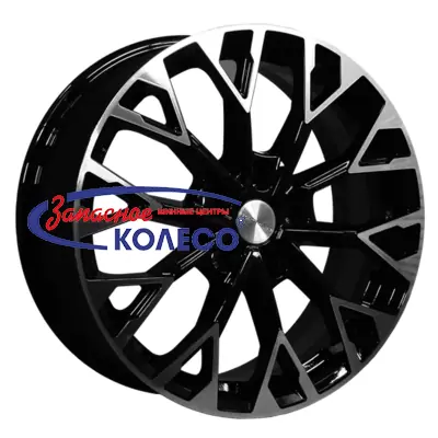 17'' 5x108 ET36 D65,1 7,0J Khomen Wheels KHW1718 (Exeed TXL) Black-FP