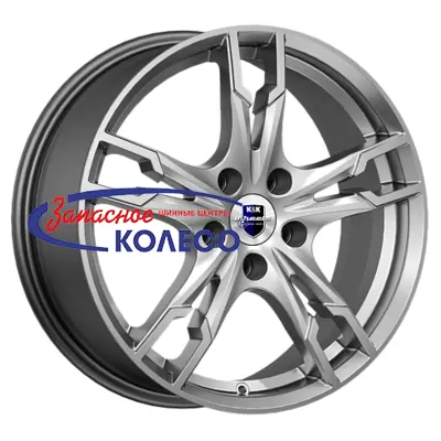 17'' 5x100 ET38 D67,1 7,0J K&K Солар (КС875) Дарк платинум