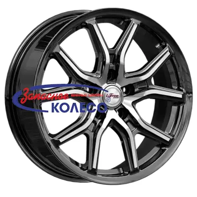 17'' 5x112 ET38 D57,1 6,5J iFree Страйк (КС1080) Блэк Джек