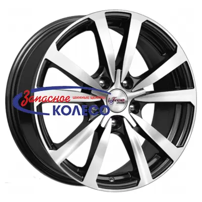 17'' 5x100 ET45 D67,1 7,0J iFree Бэнкс (КС645) Блэк Джек