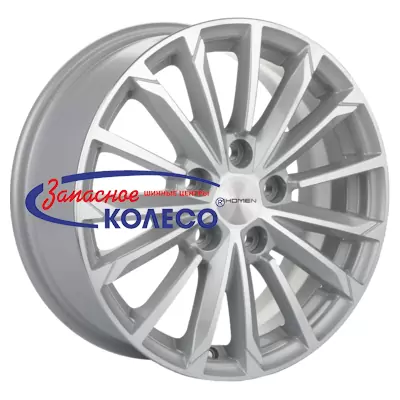 16'' 5x108 ET50 D63,3 6,5J Khomen Wheels KHW1611 (Focus) F-Silver