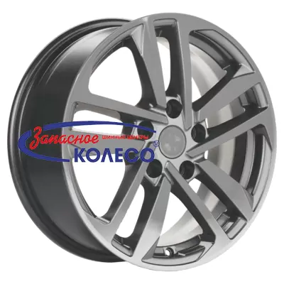 16'' 5x112 ET46 D57,1 6,5J Khomen Wheels KHW1612 (Octavia A7) Gray