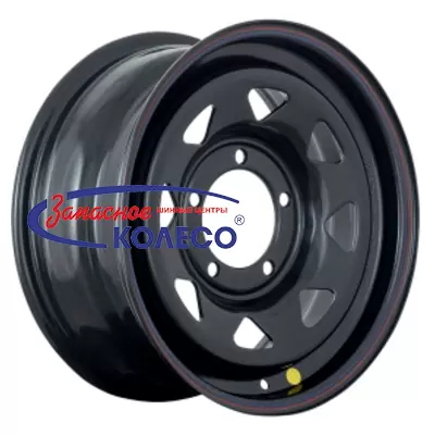 15'' 5x139,7 ET-19 D110 7,0J Off-Road Wheels УАЗ (треуг. мелкий) черный