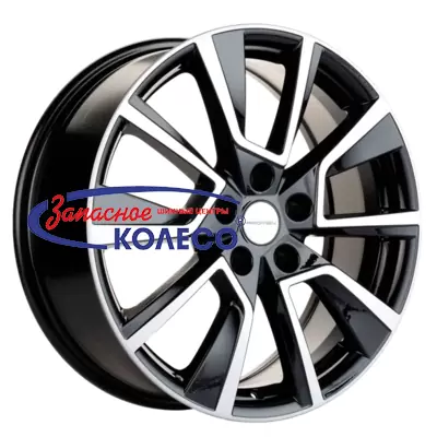 18'' 5x114,3 ET37 D66,5 7,0J Khomen Wheels KHW1802 (Dargo/Jolion) Black-FP