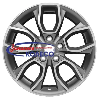 17'' 5x114,3 ET40 D66,1 7,0J Khomen Wheels KHW1713 (Qashqai) Gray-FP