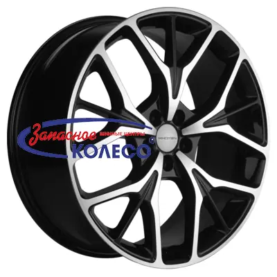 20'' 5x114,3 ET40 D64,1 8,0J Khomen Wheels KHW2012 (Haval F7/F7x) Black-FP