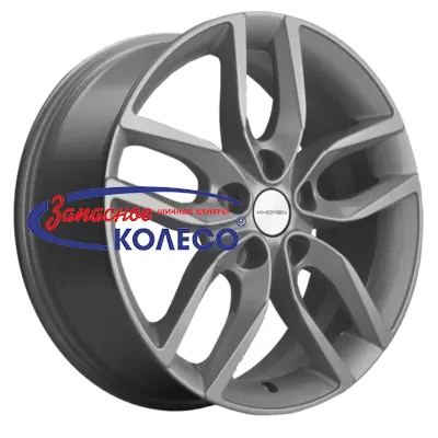 17'' 5x108 ET33 D60,1 6,5J Khomen Wheels KHW1708 (Chery tiggo 7pro) F-Silver