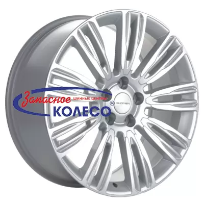 20'' 5x120 ET45 D72,6 8,5J Khomen Wheels KHW2004 (RRover) Silver-FP