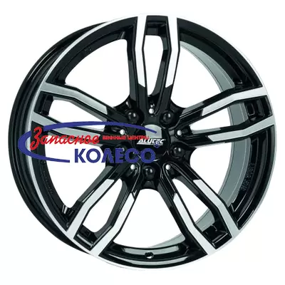 18'' 5x120 ET30 D72,6 8,0J Alutec Drive Diamant black front polished