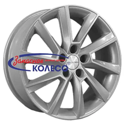 16'' 5x105 ET39 D56,6 6,0J Khomen Wheels KHW1604 (Aveo) F-Silver