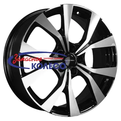 19'' 5x108 ET36 D65,1 7,0J Khomen Wheels KHW1906 (Exeed VX/TXL/LX) Black-FP