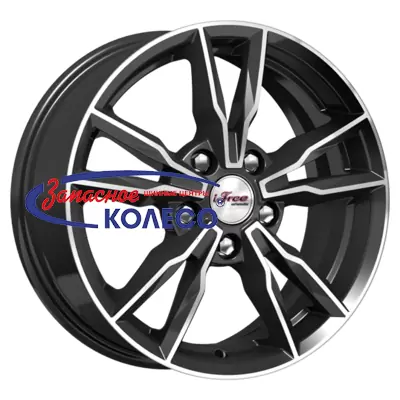 16'' 5x100 ET35 D67,1 6,5J iFree Икигай (КС865) Блэк Джек