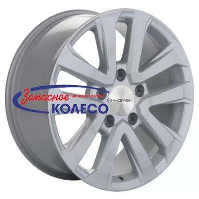 20'' 5x150 ET45 D110,1 8,5J Khomen Wheels KHW2003 (LX570/LC100/LC200) F-Silver