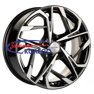 17'' 5x114,3 ET40 D66,1 7,0J Khomen Wheels KHW1716 (Qashqai) Black-FP