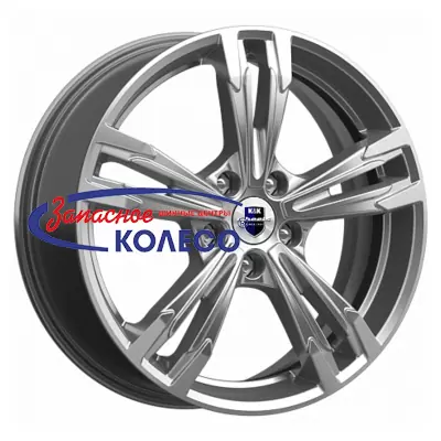 18'' 5x112 ET35 D66,6 7,0J K&K Karrera Light (КС935) Дарк платинум брайт