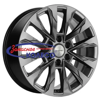 20'' 6x139,7 ET25 D106,1 8,0J Khomen Wheels KHW2010 (LC Prado) Gray