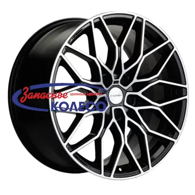 19'' 5x114,3 ET30 D67,1 8,5J Khomen Wheels KHW1902 (Outlander) Black-FP