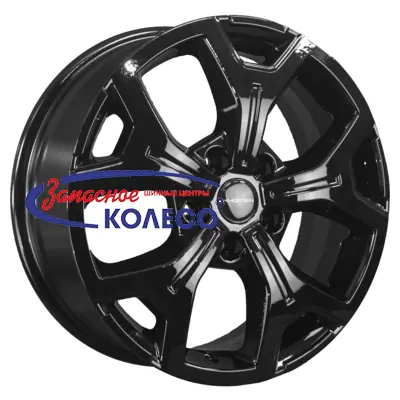 17'' 5x120 ET55 D65,1 6,5J Khomen Wheels KHW1710(2) (VW Transporter) Black