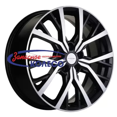 18'' 5x114,3 ET38 D67,1 7,0J Khomen Wheels KHW1806 (Outlander) Black-FP