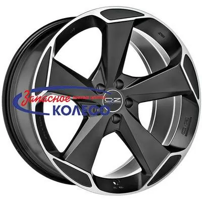 21'' 5x112 ET50 D79 9,0J OZ Aspen HLT Matt Black + Diamond Cut