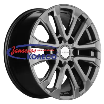 18'' 6x139,7 ET25 D106,1 7,5J Khomen Wheels KHW1805 (LC Prado) Gray