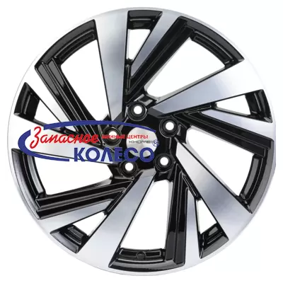 18'' 5x114,3 ET50 D66,1 7,5J Khomen Wheels KHW1801 (Murano) Black-FP