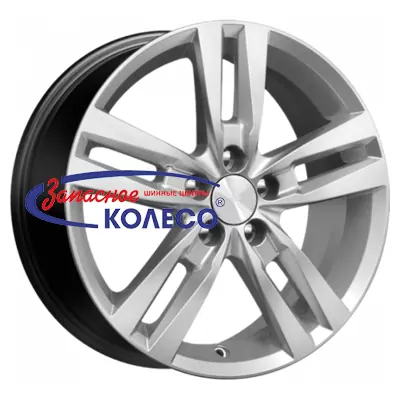 16'' 5x100 ET38 D67,1 6,5J K&K Rassvet (КС868) Сильвер