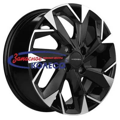 14'' 4x100 ET43 D60,1 5,5J Khomen Wheels KHW1402 Black-FP