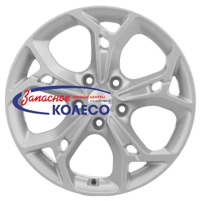 17'' 5x110 ET46 D63,3 7,0J Khomen Wheels KHW1702 (Changan CS35/CS35 Pro) F-Silver