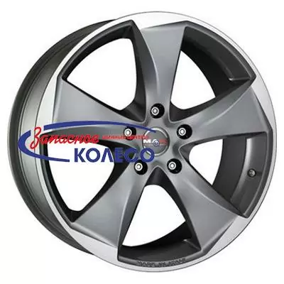 18'' 5x112 ET42 D76 8,0J MAK Raptor 5 Graphite Mirror Face