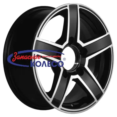 16'' 5x139,7 ET35 D98,5 6,5J Khomen Wheels KHW1614 (Niva 4x4 Bronto) Black-FP