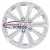 16'' 5x108 ET50 D63,3 6,5J Khomen Wheels KHW1610 (Focus) F-Silver