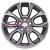17'' 5x112 ET45 D57,1 7,0J Khomen Wheels KHW1713 (Karoq) Gray-FP