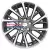 18'' 5x112 ET39 D66,6 7,5J Khomen Wheels KHW1804 (Audi A4/A6) Black-FP