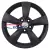 15'' 5x100 ET43 D57,1 6,0J Khomen Wheels KHW1504 (Fabia) Black matt