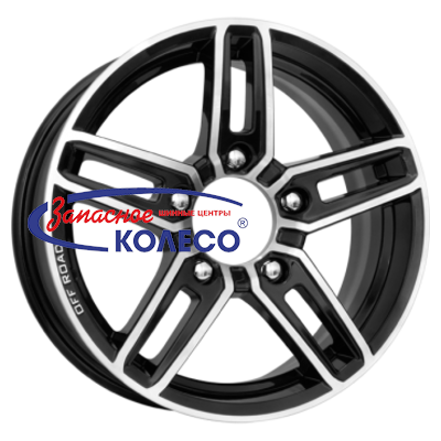 16'' 5x139,7 ET40 D98 6,5J K&K Дон (КС588) Алмаз черный