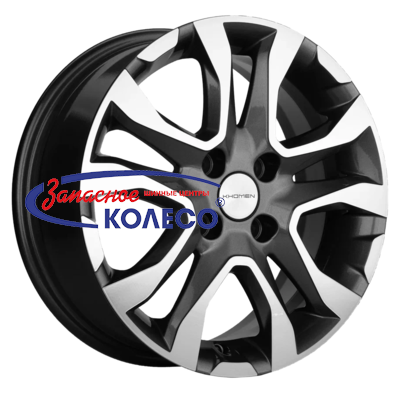 15'' 4x100 ET46 D54,1 6,0J Khomen Wheels KHW1503 (Rio/Solaris) Gray-FP