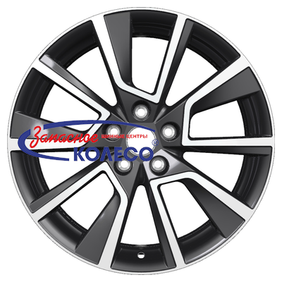 18'' 5x114,3 ET35 D60,1 7,0J Khomen Wheels KHW1802 (Changan/Geely/Lexus/Suzuki/Toyota) Black-FP