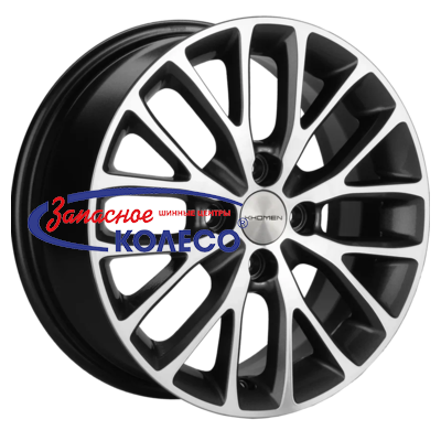 15'' 4x100 ET46 D54,1 6,0J Khomen Wheels KHW1506 (Rio/Solaris) Gray-FP