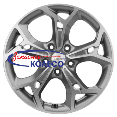 17'' 5x112 ET49 D57,1 7,0J Khomen Wheels KHW1702 (Octavia) Gray-FP