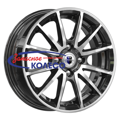 14'' 4x98 ET35 D58,5 5,5J K&K Квант (КС960) Алмаз черный
