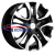 15'' 4x100 ET46 D54,1 6,0J Khomen Wheels KHW1503 (Rio/Solaris) Black-FP 15'' 4x100 ET46 D54,1 6,0J Khomen Wheels KHW1503 (Rio/Solaris) Black-FP