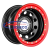 16'' 5x139,7 ET25 D110 7,0J Off-Road Wheels УАЗ Х (треуг. мелкий) Черный