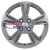 15'' 4x100 ET48 D54,1 6,0J Khomen Wheels KHW1502 (Rio/Solaris) Gray 15'' 4x100 ET48 D54,1 6,0J Khomen Wheels KHW1502 (Rio/Solaris) Gray